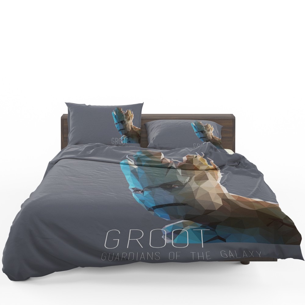 Groot In Guardians Of The Galaxy Movie Marvel Bedding Set - Custom Bedding Set