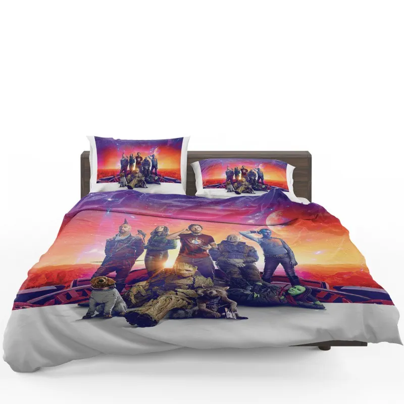 Guardians Of The Galaxy Cosmic Odyssey Bedding Set - Custom Bedding Set