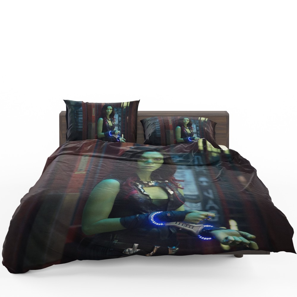 Guardians Of The Galaxy Movie Gamora Zoe Saldana Bedding Set - Custom Bedding Set