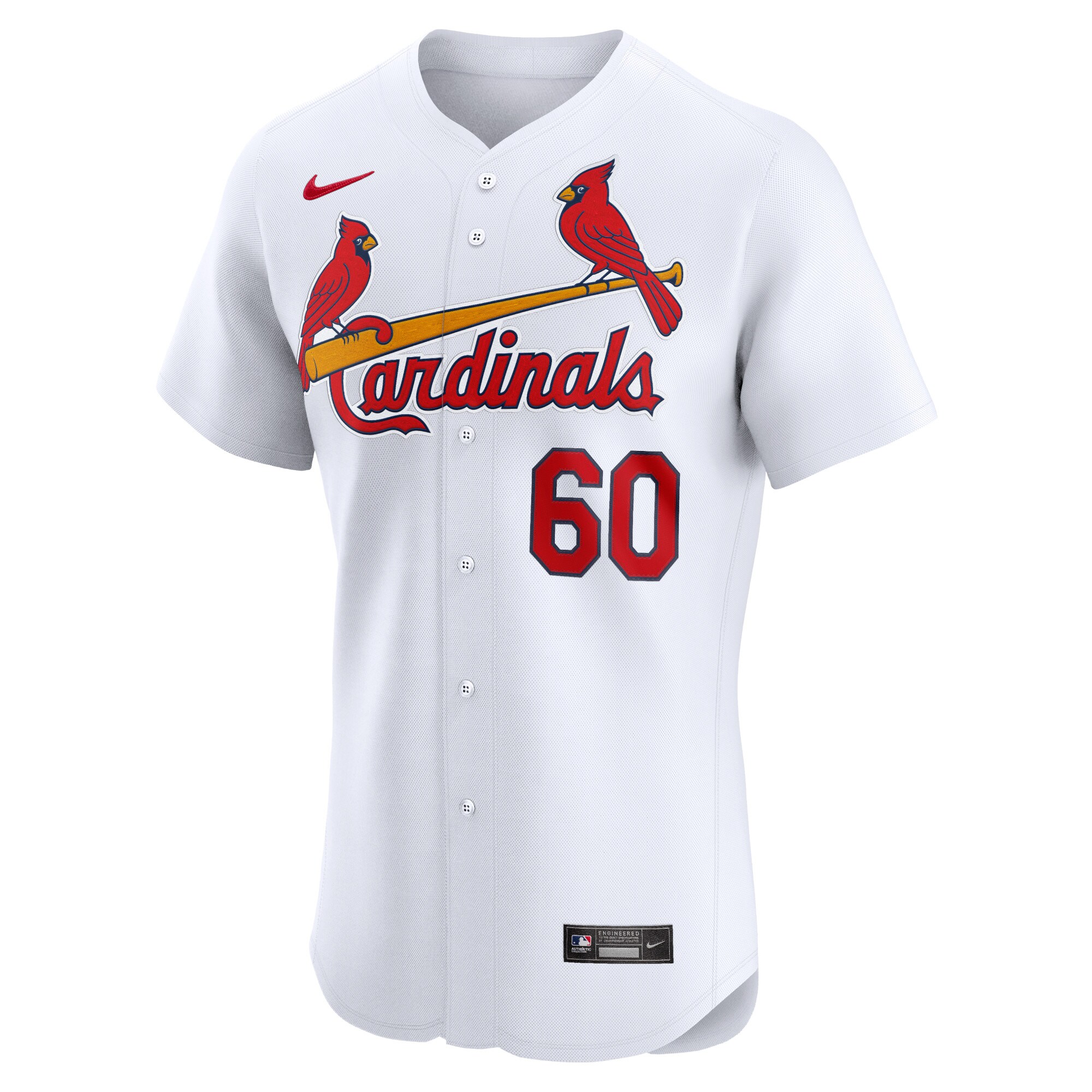Alternative view of Guillermo ZuÃƒÆ’Ã‚Â±iga St. Louis Cardinals Home Elite Player Baseball Jersey - White