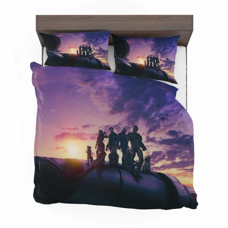 Alternative view of Gwen Stacy SpiderMans Multiverse Bedding Set - Custom Bedding Set
