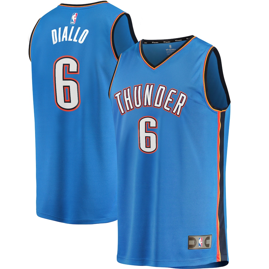 Hamidou Diallo Oklahoma City Thunder Fanatics Branded Fast Break Player Jersey - Icon Edition - Blue