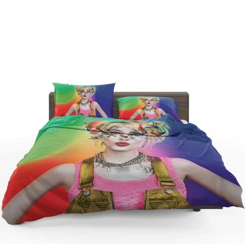 Harley Quinn Birds Of Prey Movie Margot Robbie Bedding Set - Custom Bedding Set