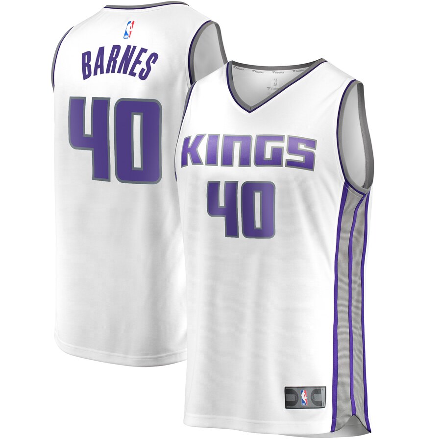 Harrison Barnes Sacramento Kings Fanatics Branded Fast Break Player Replica Basketball Jersey - Association Edition - White