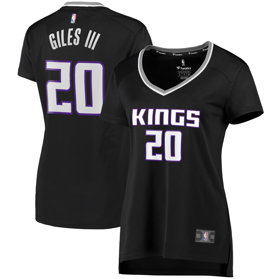 Harry Giles Iii Sacramento Kings Fanatics Branded Women's Fast Break Player Replica Basketball Jersey - Statement Edition - Black