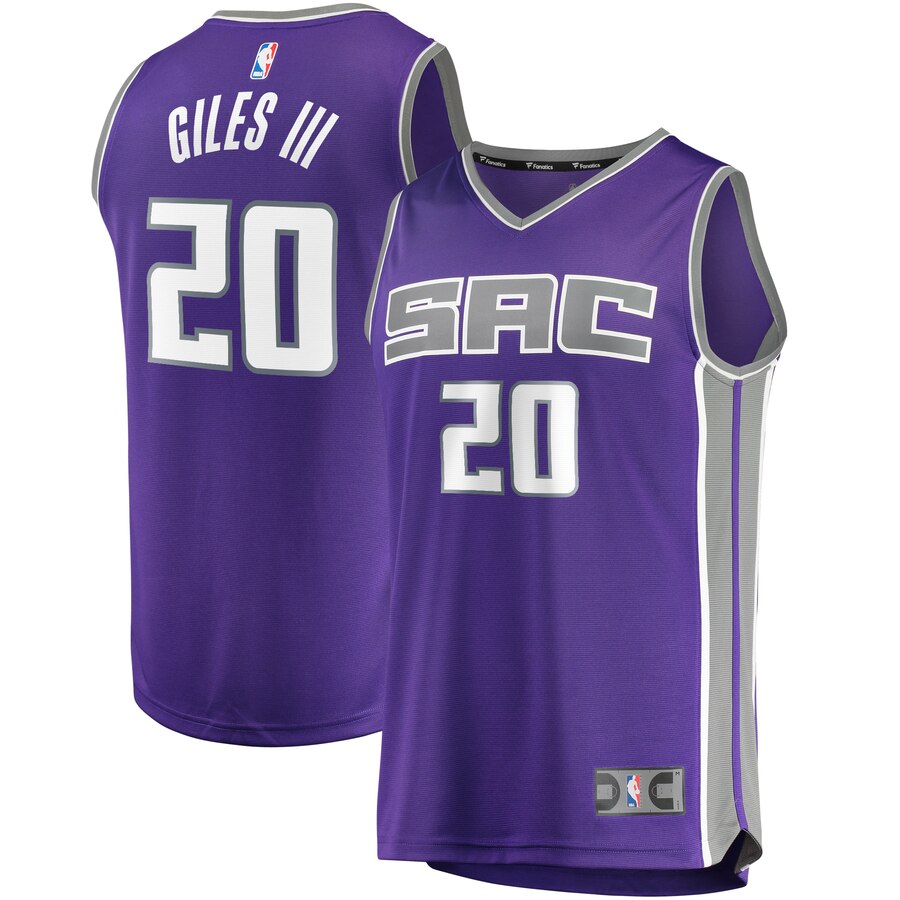 Harry Giles Iii Sacramento Kings Fanatics Branded Youth Fast Break Replica Player Basketball Jersey - Icon Edition - Purple