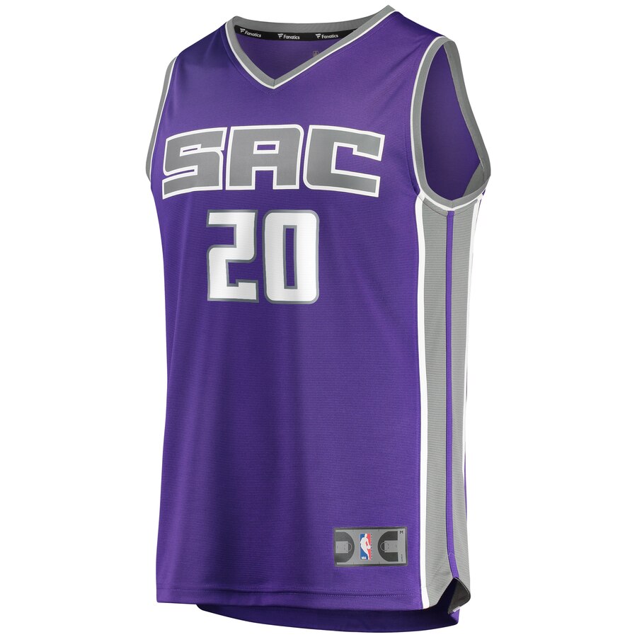 Alternative view of Harry Giles Iii Sacramento Kings Fanatics Branded Youth Fast Break Replica Player Basketball Jersey - Icon Edition - Purple