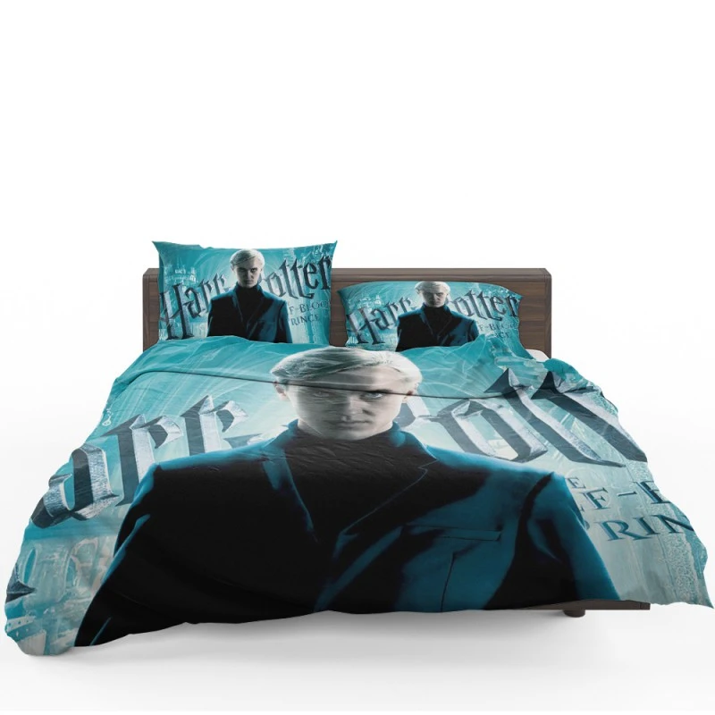 Harry Potter - Malfoy Movie Draco Malfoy Tom Felton Bedding Set - Custom Bedding Set