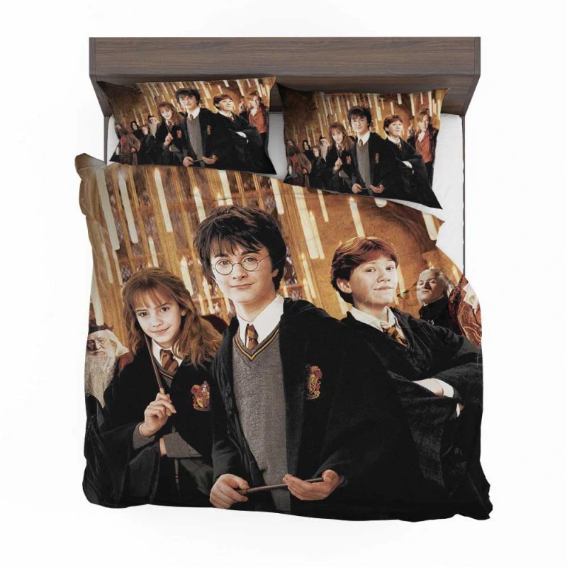 Alternative view of Harry Potter And The Chamber Of Secrets Movie Bedding Set - Custom Bedding Set