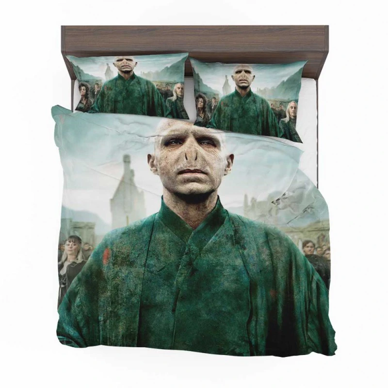 Alternative view of Harry Potter And The Deathly Hallows Part 2 Movie Bedding Set - Custom Bedding Set