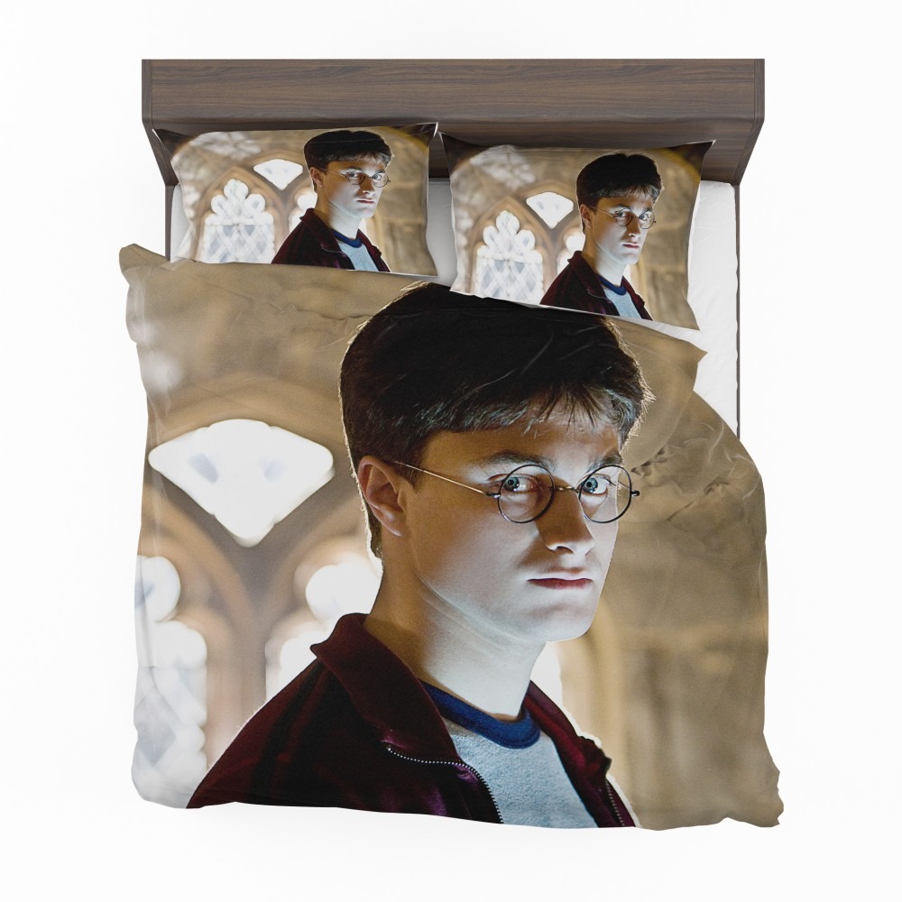 Alternative view of Harry Potter And The Half-Blood Prince Movie Daniel Radcliffe Bedding Set - Custom Bedding Set