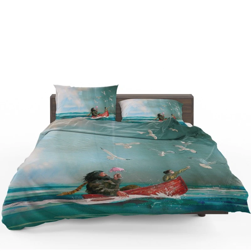 Harry Potter And The Philosophers Stone Movie Rubeus Hagrid Bedding Set - Custom Bedding Set