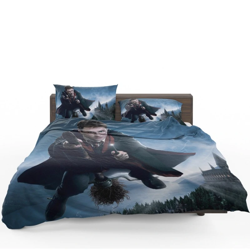Harry Potter Movie Hogwarts Castle Bedding Set - Custom Bedding Set