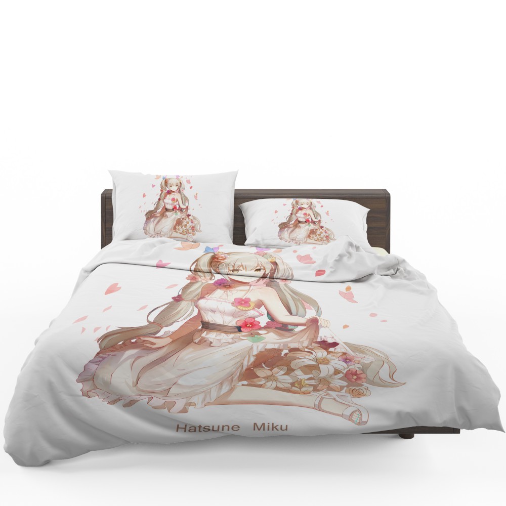 Hatsune Miku Vocaloid Anime Bedding Set - Custom Bedding Set