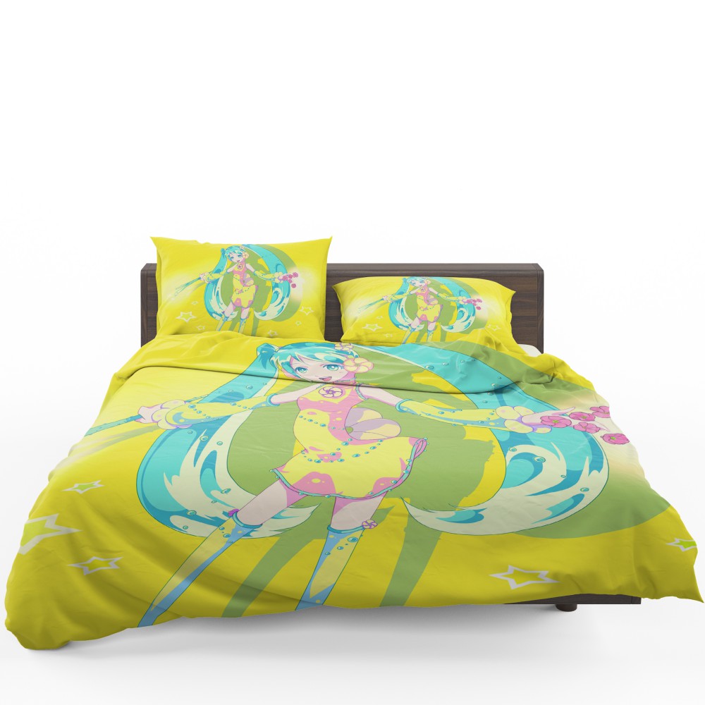 Hatsune Miku Vocaloid Japanese Anime Bedding Set - Custom Bedding Set