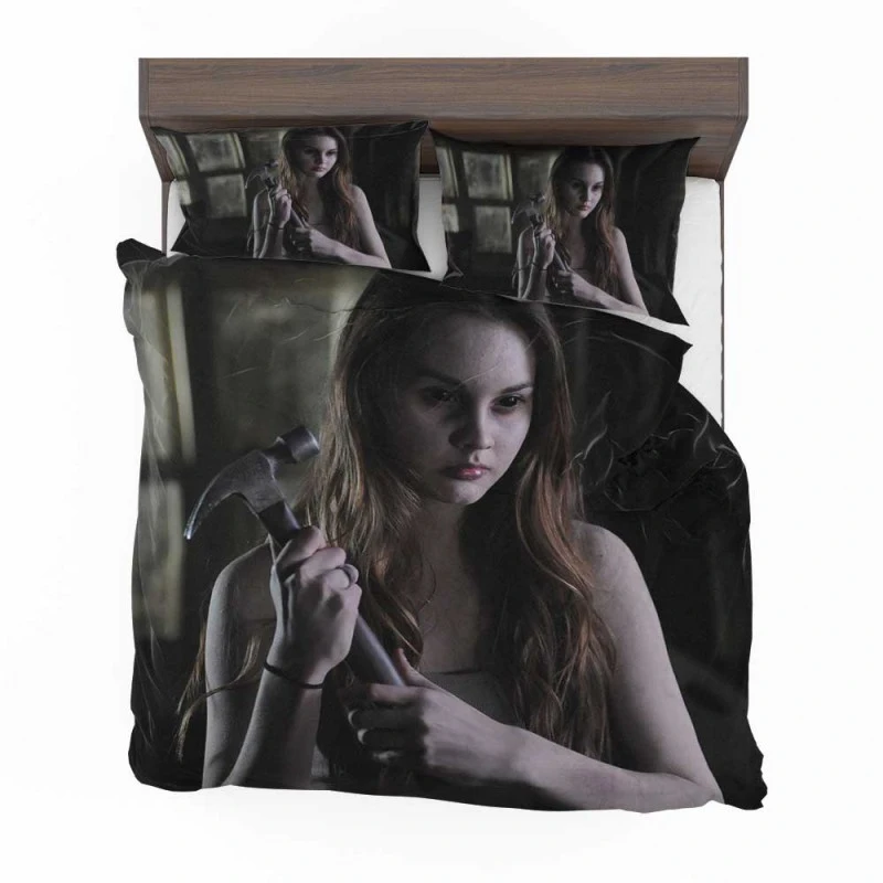 Alternative view of Haunt Movie Liana Liberato Bedding Set - Custom Bedding Set