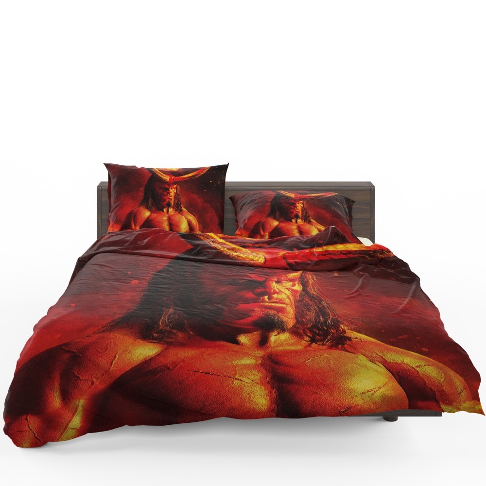 Hellboy 2019 Movie David Harbour Bedding Set - Custom Bedding Set