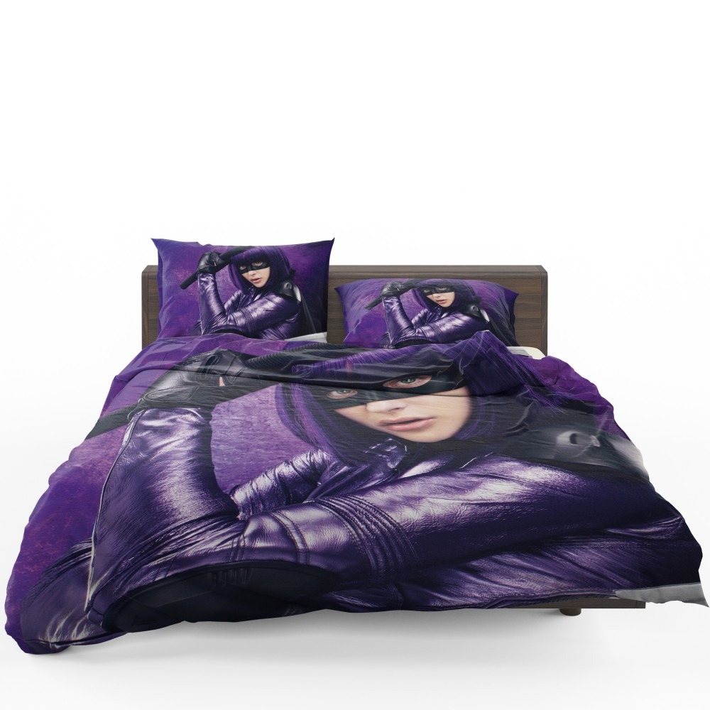 Hit-Girl In Kick-Ass Movie Chloe Grace Moretz Bedding Set - Custom Bedding Set