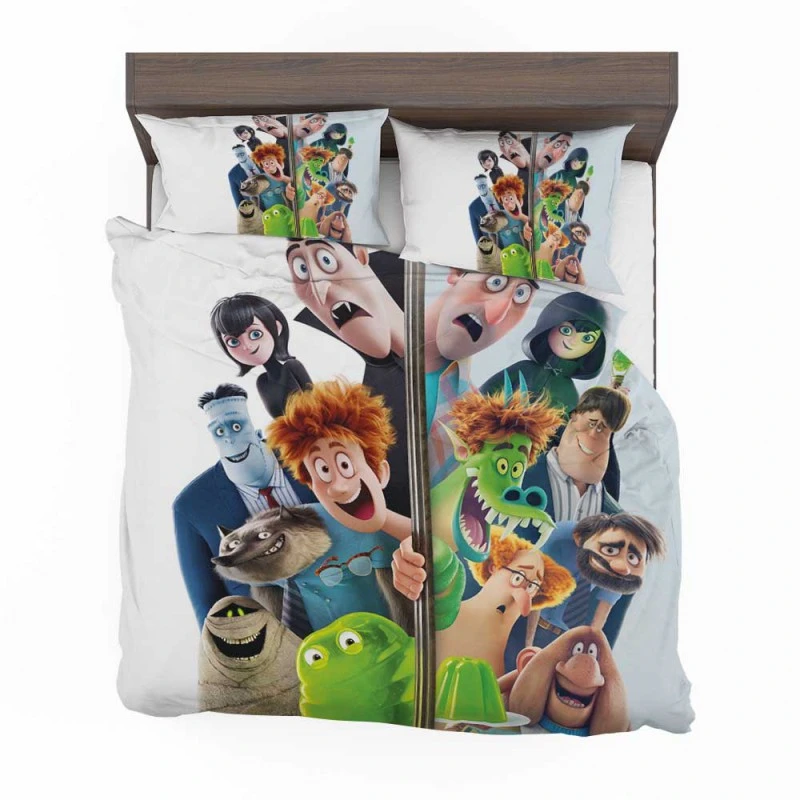 Alternative view of Hotel Transylvania Transformania Kids Movie Bedding Set - Custom Bedding Set