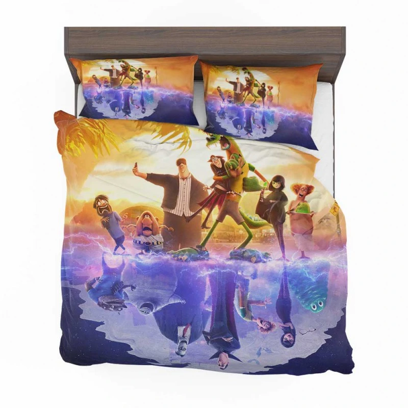 Alternative view of Hotel Transylvania Transformania Movie Bedding Set - Custom Bedding Set