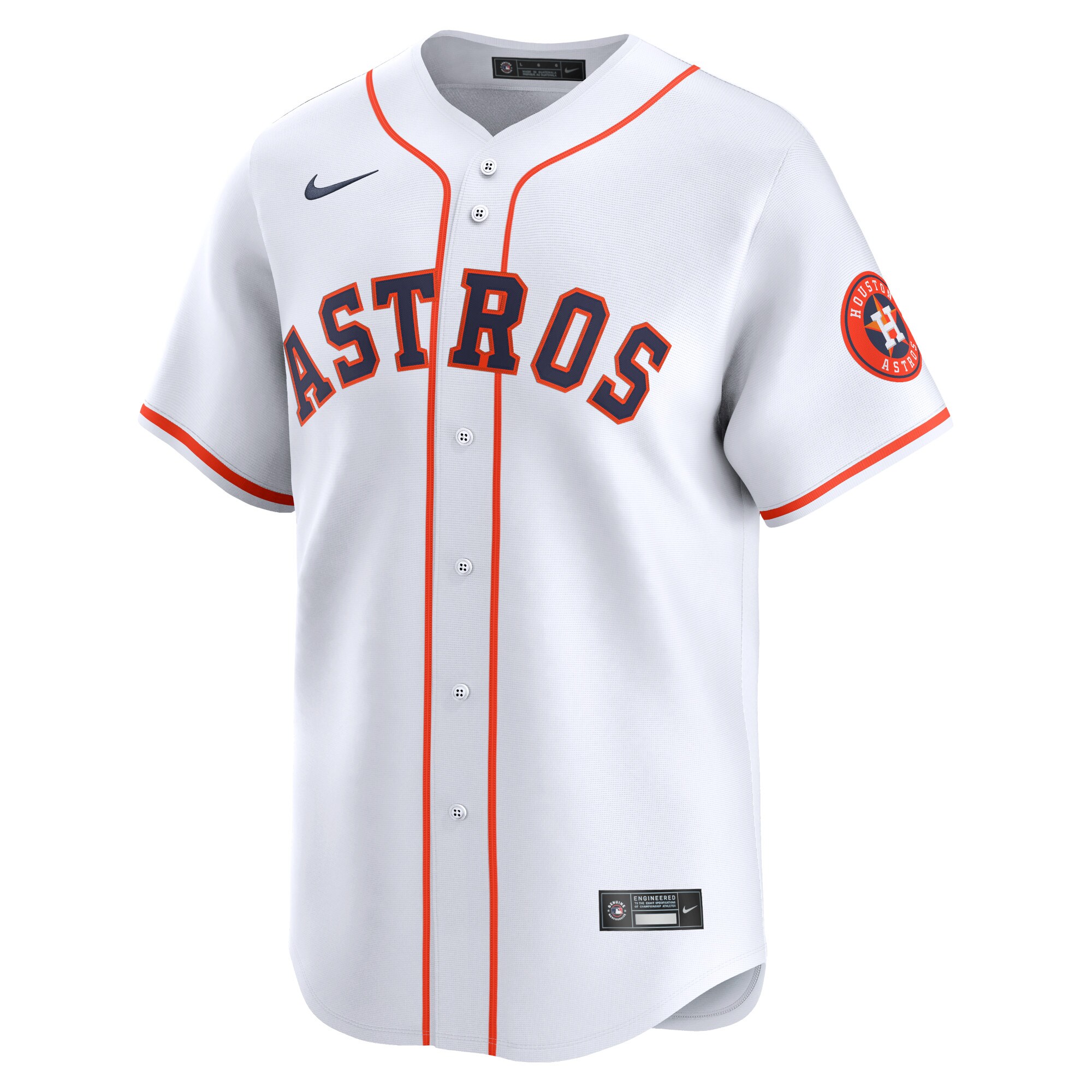 Alternative view of Houston Astros 2024 Jackie Robinson Day Home Limited Baseball JerseyÃƒâ€šÃ‚Â ÃƒÂ¢Ã¢â€šÂ¬Ã¢â‚¬Å“ White