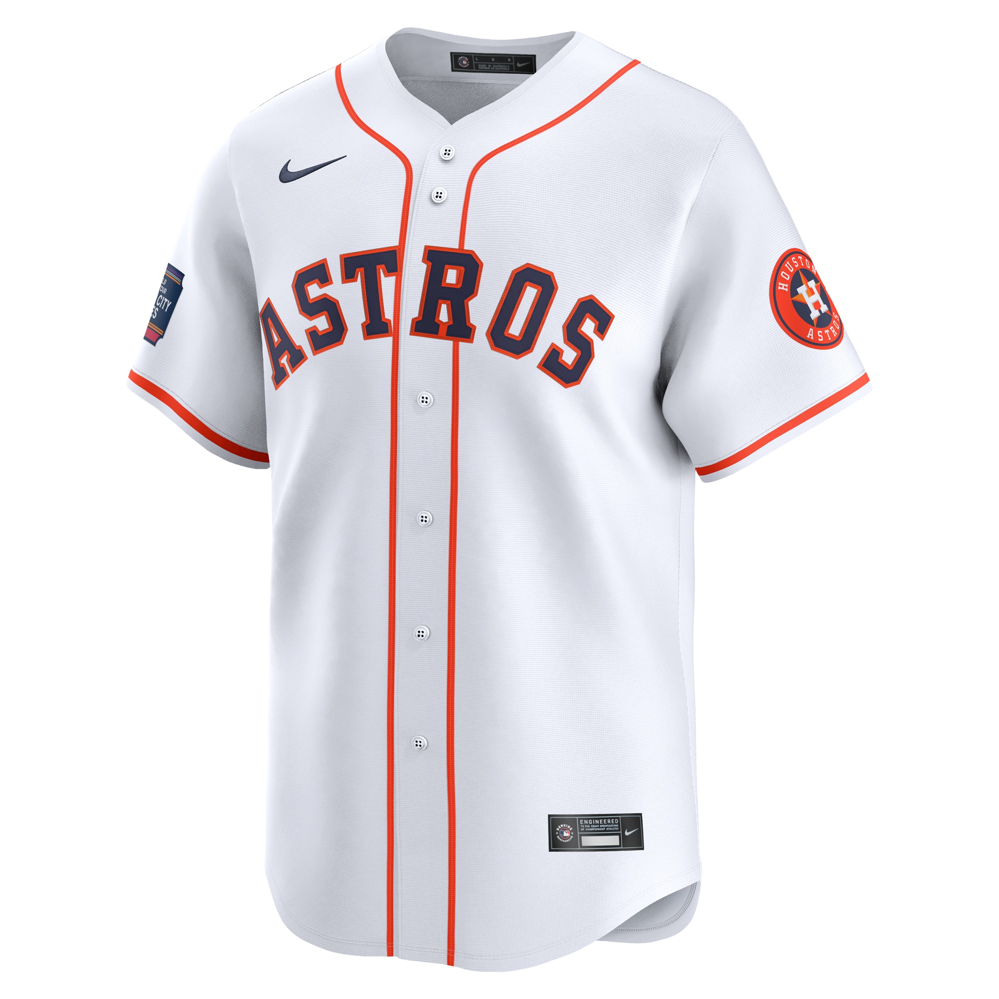 Alternative view of Houston Astros 2024 Mlb World Tour Mexico City Series Home Limited Baseball JerseyÃƒâ€šÃ‚Â ÃƒÂ¢Ã¢â€šÂ¬Ã¢â‚¬Å“ White