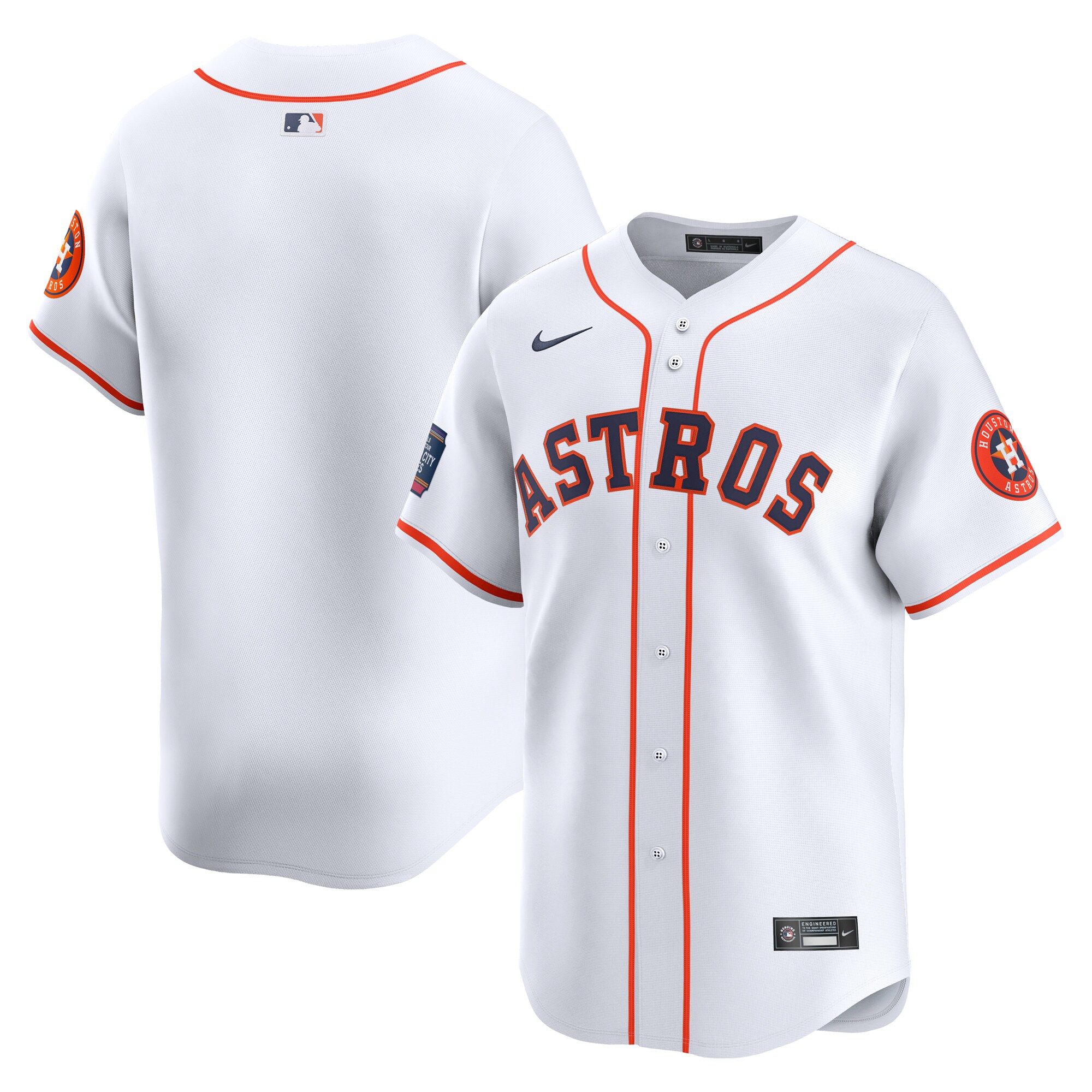Houston Astros 2024 Mlb World Tour Mexico City Series Home Limited Baseball JerseyÃƒâ€šÃ‚Â ÃƒÂ¢Ã¢â€šÂ¬Ã¢â‚¬Å“ White