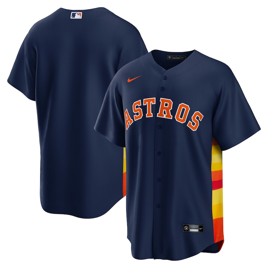 Houston Astros Alternate Men Baseball Jersey - Navy