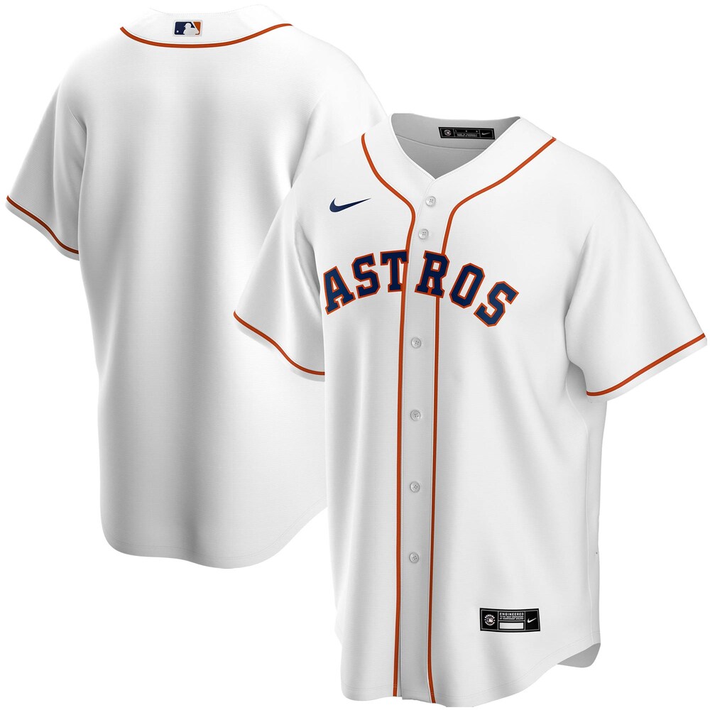 Houston Astros Home 2020 Team Baseball Jersey - White Color
