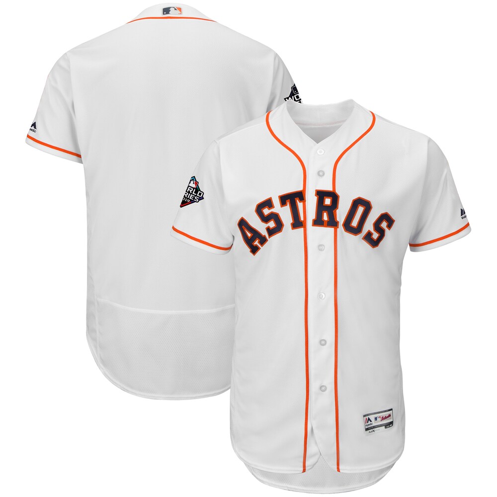 Houston Astros Majestic 2019 World Series Bound Flex Base Team Baseball Jersey - White