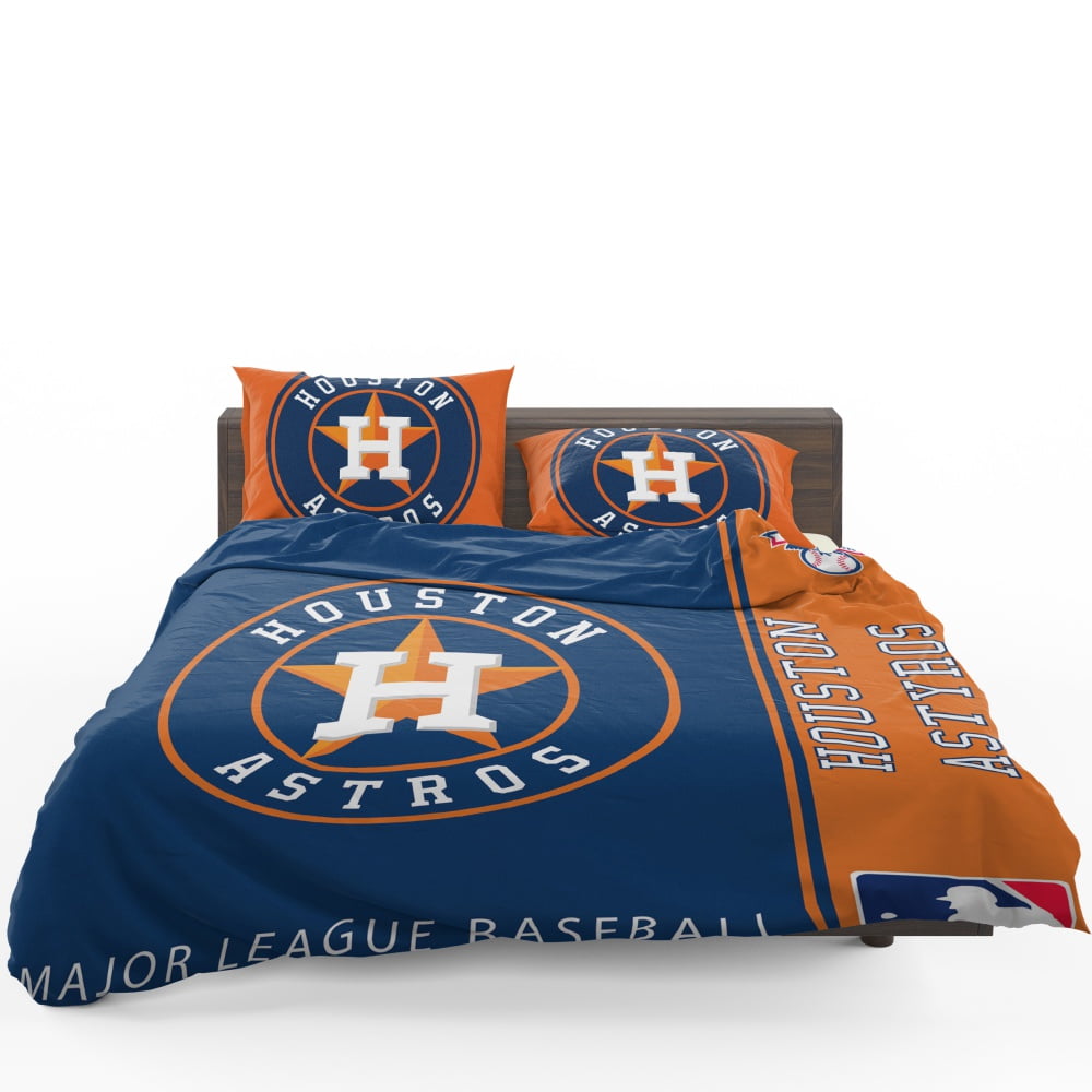 Houston Astros MLB Baseball American League Bedding Set - Custom Bedding Set