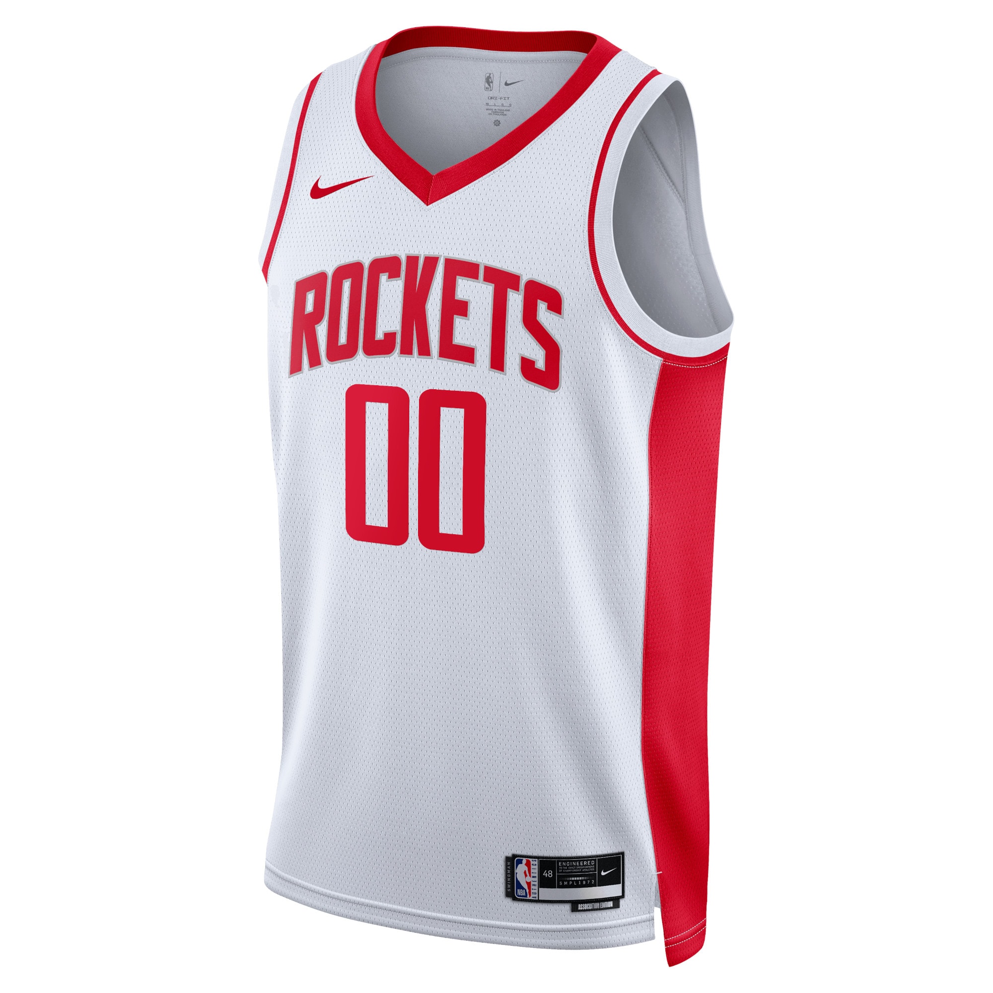 Houston Rockets Association Swingman Basketball Jersey - Custom - Unisex - JS263 
