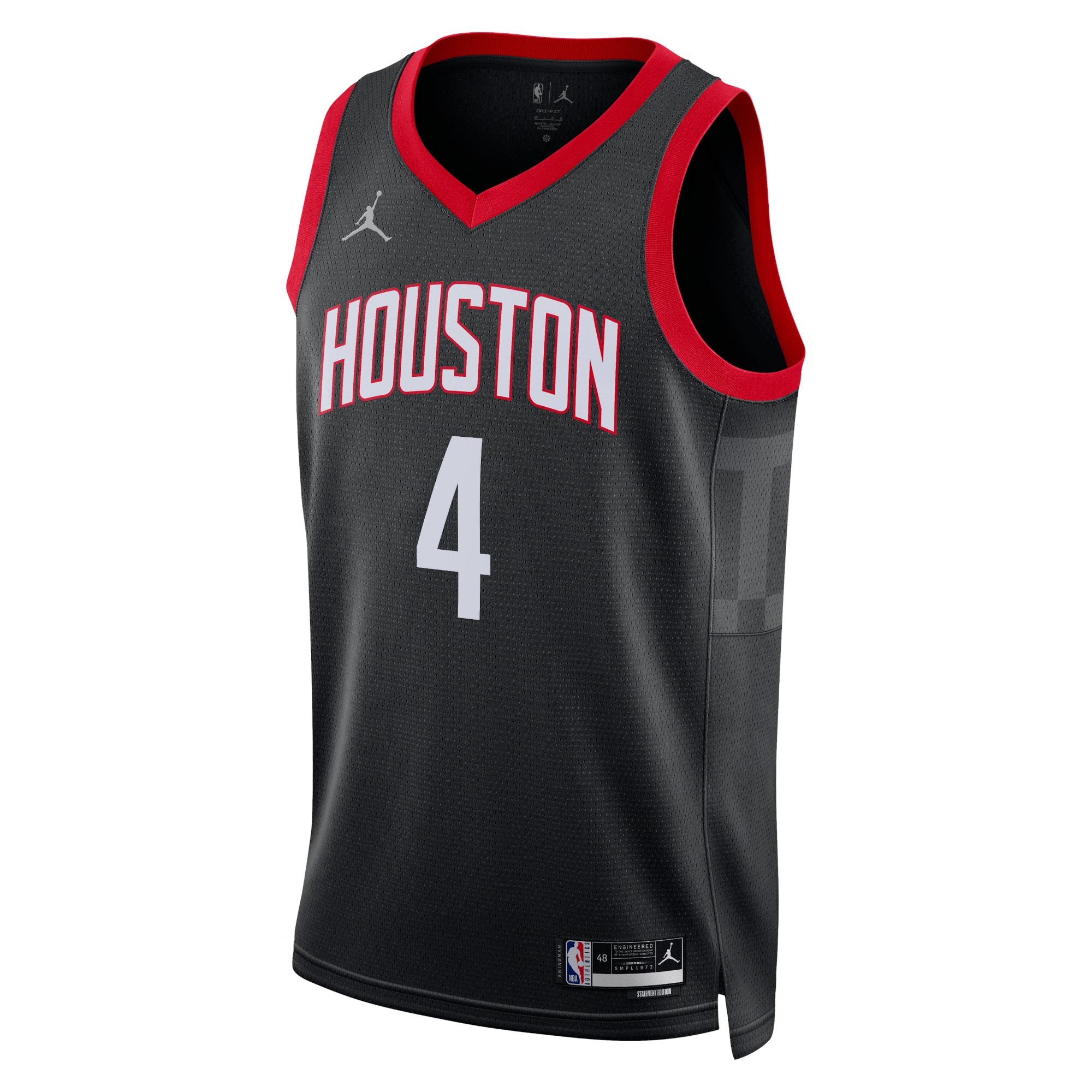 Houston Rockets Jordan Statement Edition Swingman Basketball Jersey - Black - Jalen Green - Unisex - JS380 