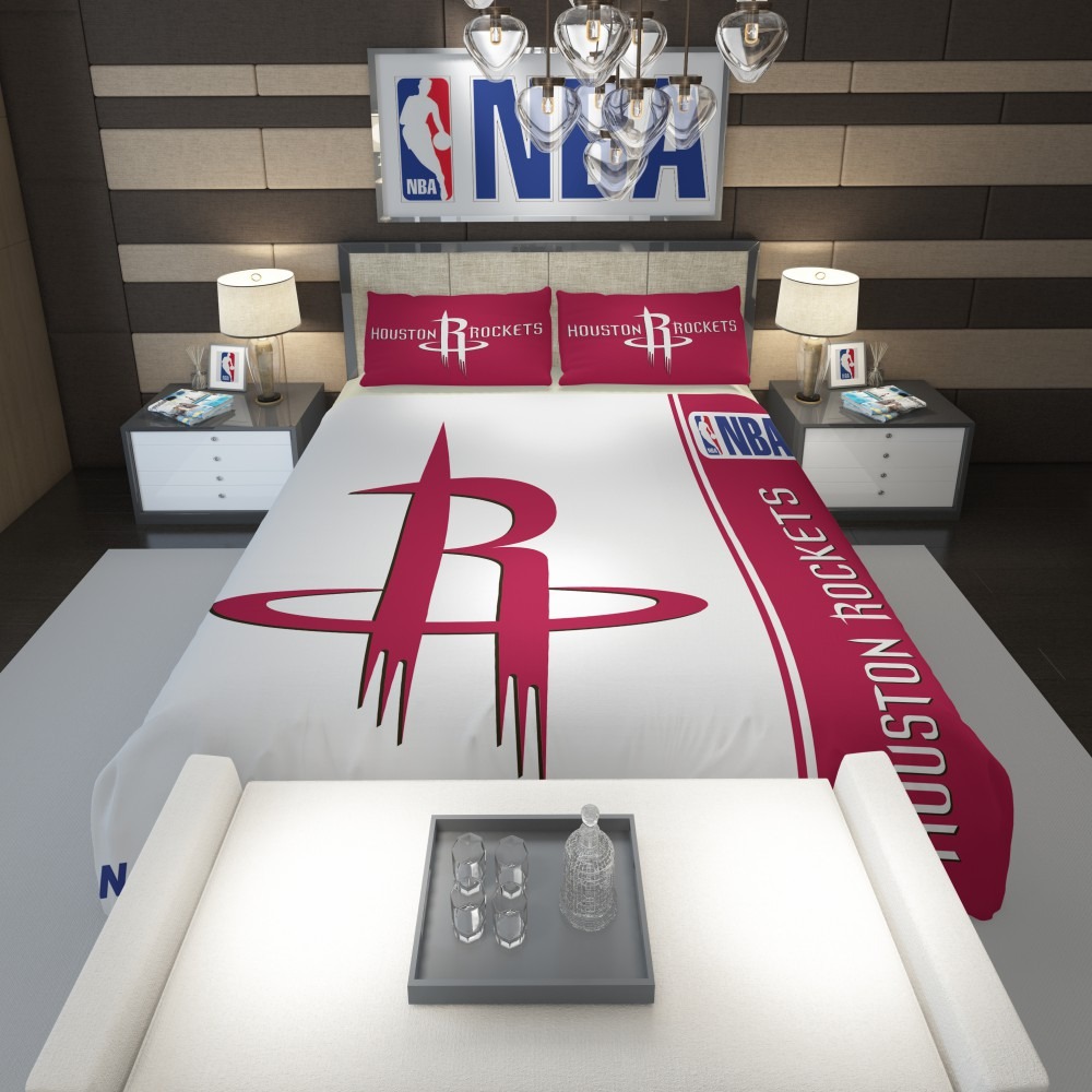 Houston Rockets NBA Basketball Comforter - Custom Bedding Set