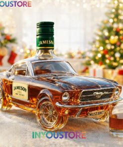 Bronco Mustang Whiskey Bottle