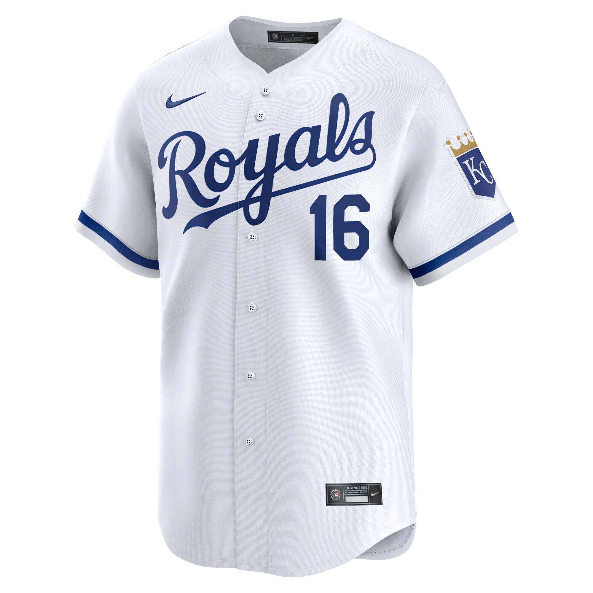 Alternative view of Hunter Renfroe Kansas City Royals Home Limited Player Baseball JerseyÃƒâ€šÃ‚Â ÃƒÂ¢Ã¢â€šÂ¬Ã¢â‚¬Å“ White