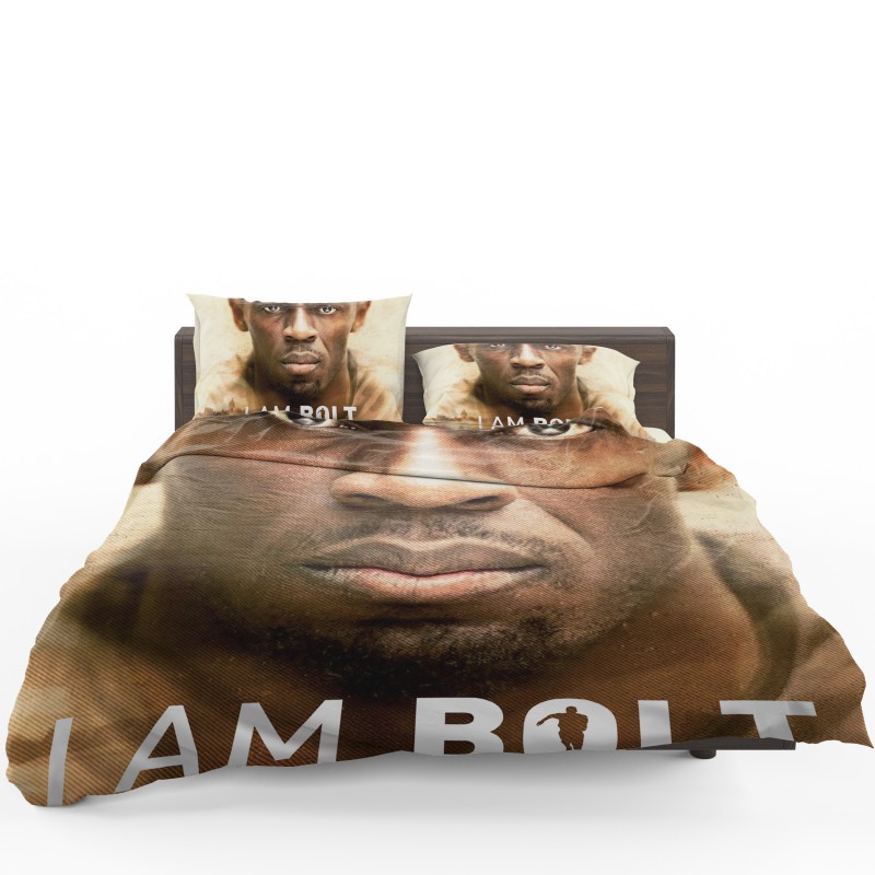 I Am Bolt Movie Usain Bolt Bedding Set - Custom Bedding Set