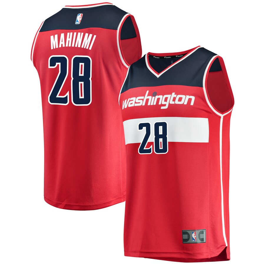Ian Mahinmi Washington Wizards Fanatics Branded Fast Break Replica Team Color Player Basketball Jersey Red - Icon Edition
