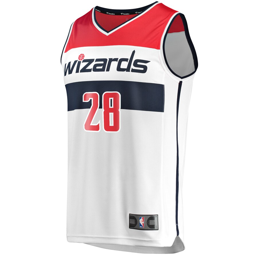 Alternative view of Ian Mahinmi Washington Wizards Fanatics Branded Youth Fast Break Player Basketball Jersey - Association Edition - White