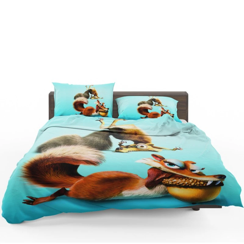 Ice Age Dawn Of The Dinosaurs Movie Scrat Bedding Set - Custom Bedding Set