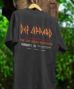 Alternative view of Unisex Tshirt Def Leppard, Sweatshirt Def Leppard, Hoodie Def Leppard 2026 US tour