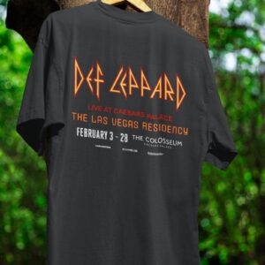 Alternative view of Unisex Tshirt Def Leppard, Sweatshirt Def Leppard, Hoodie Def Leppard 2026 US tour