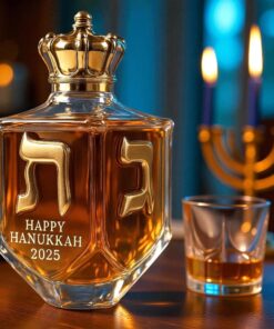 Light Up Your Celebrations: Happy Hanukkah 2025 Decanter!