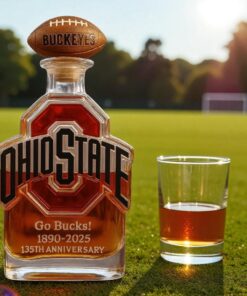 Ohio State Buckeyes 135th Anniversary: Etching Glory in Every Drop of ‘Go Bucks’ Whiskey Bottle