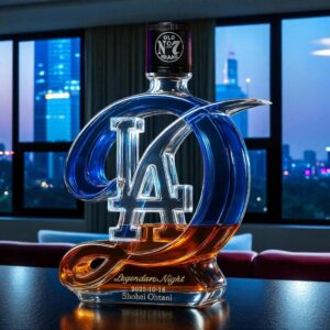 The “Legendary Night” LA Decanter Whiskey Bottles