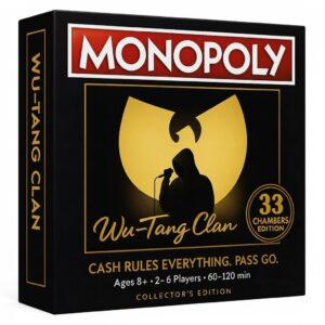 Wu Tang Clan 33 Chambers Monopoly Limited Collectors Edition Game 2025