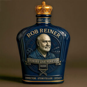 Rob Reiner Stories Live Forever Memorial Decanter Whiskey Bottle 2025