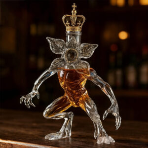 Stranger Things Demogorgon Upside Down Whiskey Bottle Unique Monster Liquor Bottle Gift 2025