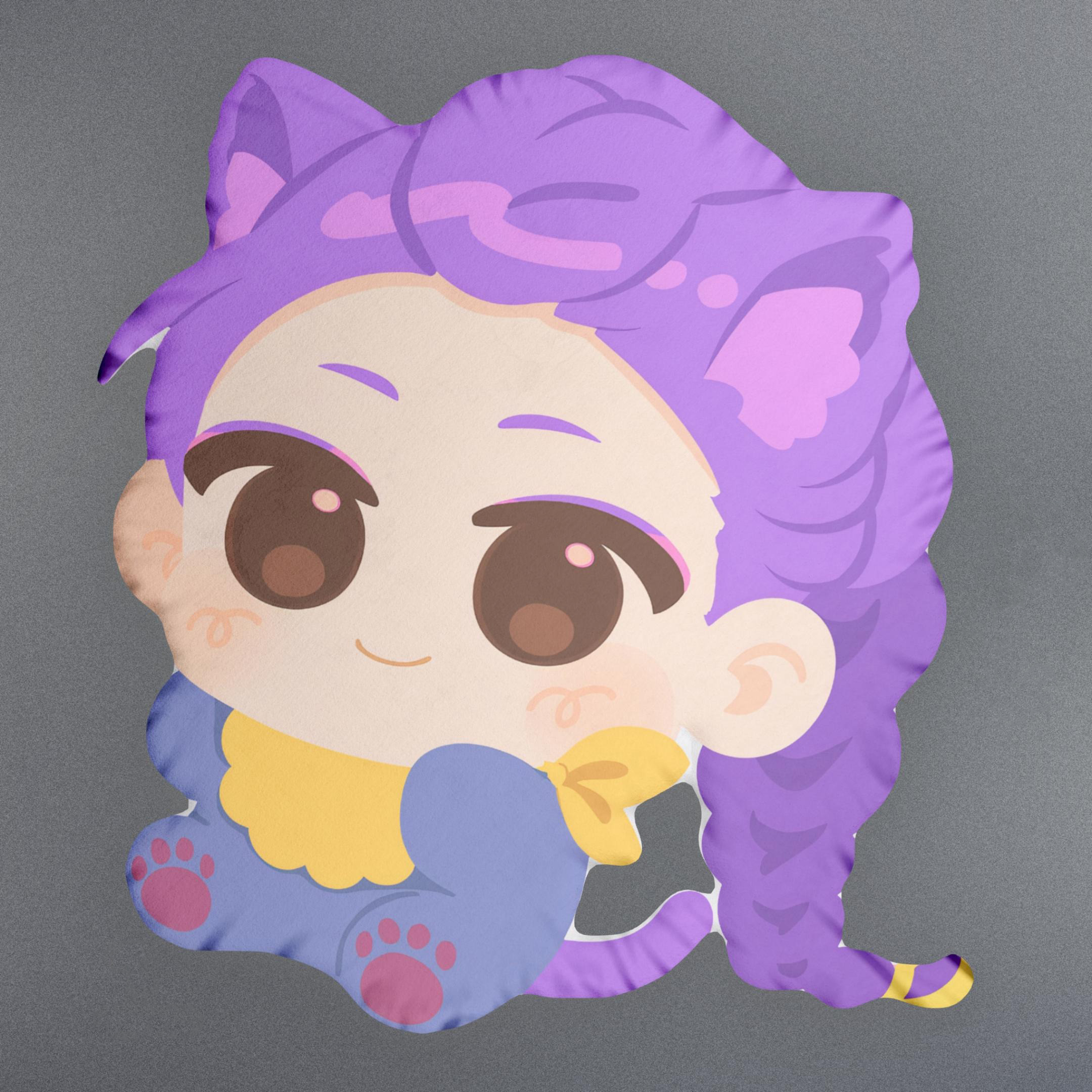 Custom Member Kpop Anime Shaped Pillow - Image 2