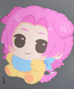 Alternative view of Kawaii Blue-Haired Chibi Cat-Girl Plush